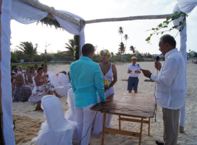 BODA SIMBOLICA en San Andrés reservas- www.detourtravel.co +57 3186163346
