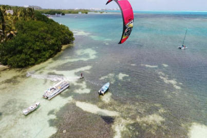 CURSO DE KITE SURF en San Andrés reservas- www.detourtravel.co +57 3186163346